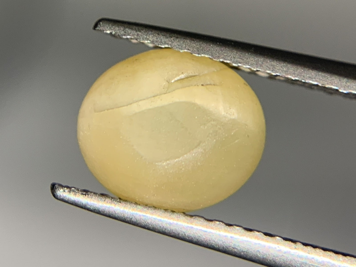 クリソベリルキャッツアイ 2.395ct  宝石ソーティング付き  8.2㎜×7.1㎜×4.3㎜  ルース（ 裸石 ） 1883Y