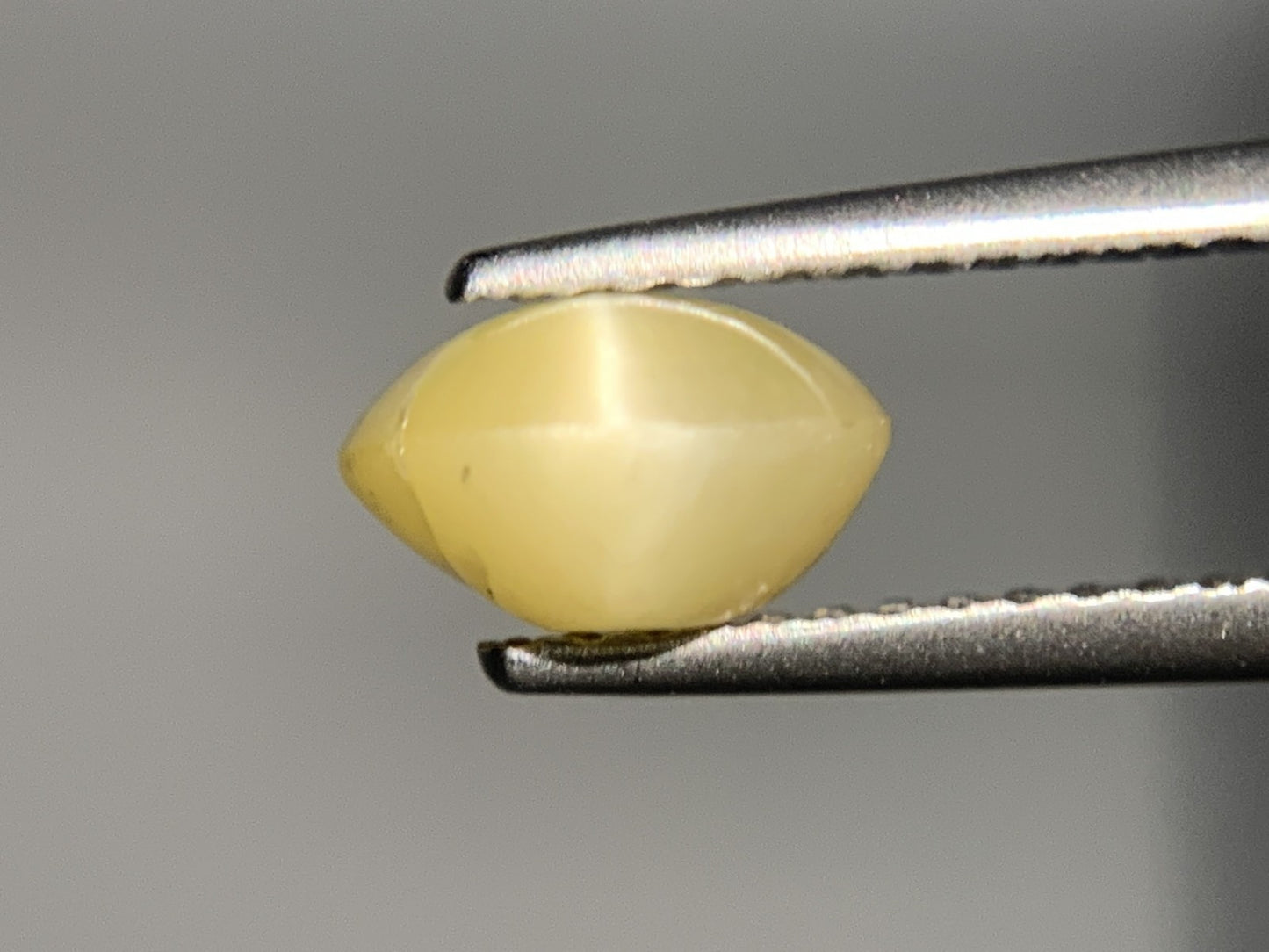 クリソベリルキャッツアイ 2.395ct  宝石ソーティング付き  8.2㎜×7.1㎜×4.3㎜  ルース（ 裸石 ） 1883Y