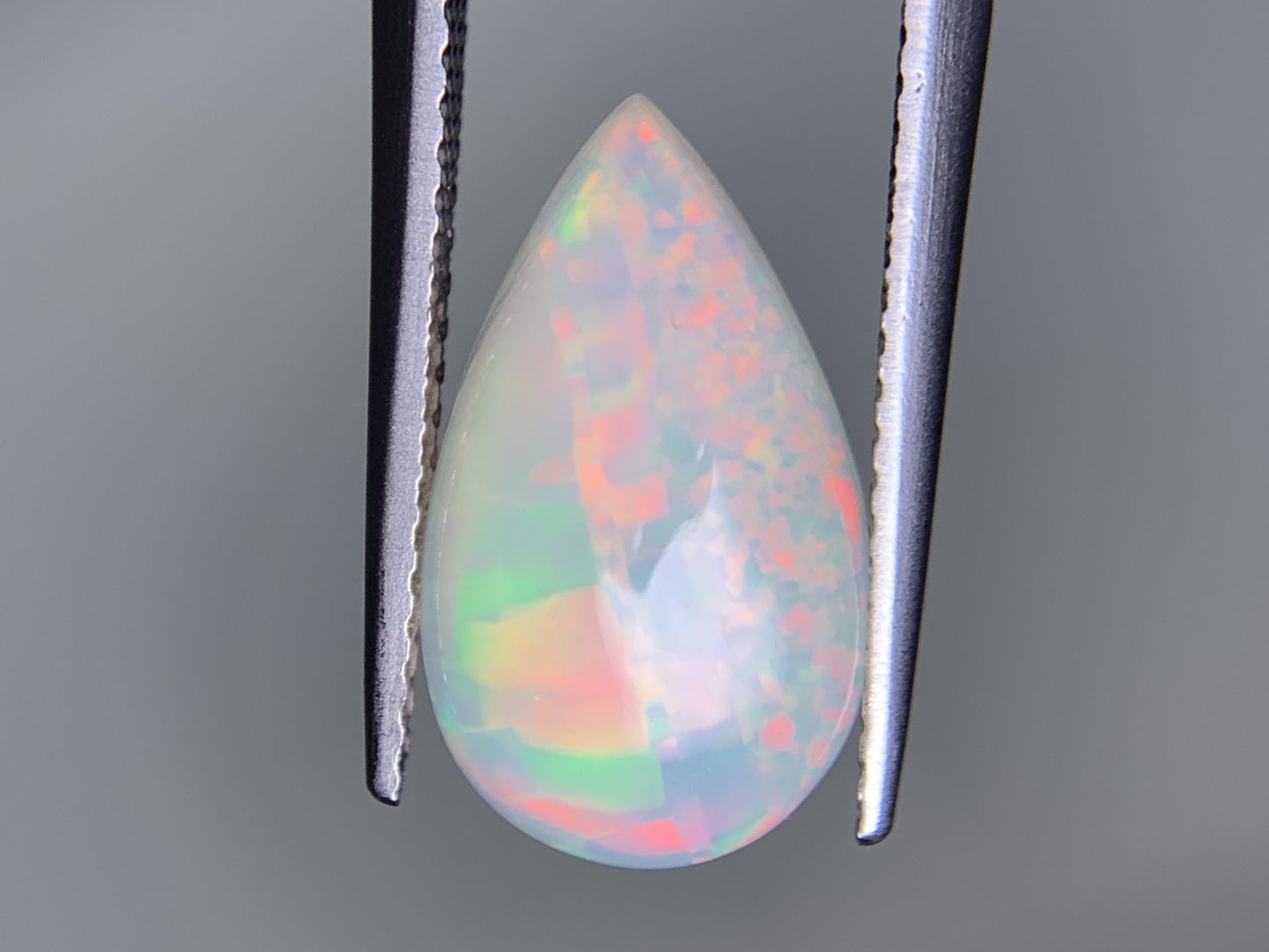 オパール 2.097ct 宝石ソーティング付き  14.6㎜×8.5㎜×3.8㎜  ルース（ 裸石 ） 3634Y
