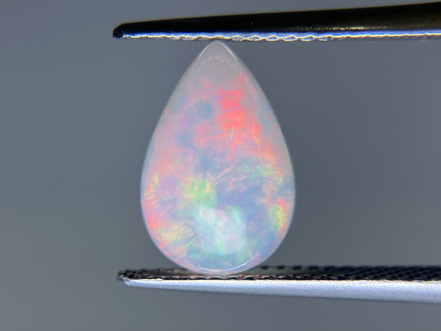 オパール 天然 2.577ct 宝石ソーティング付き 12.3㎜×8.3㎜×6.2㎜ ルース（ 裸石 ） 5143K