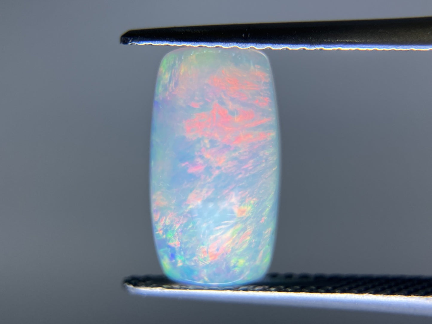 オパール 天然 2.827ct 宝石ソーティング付き 13.4㎜×7.5㎜×5.6㎜ ルース（ 裸石 ） 5156K