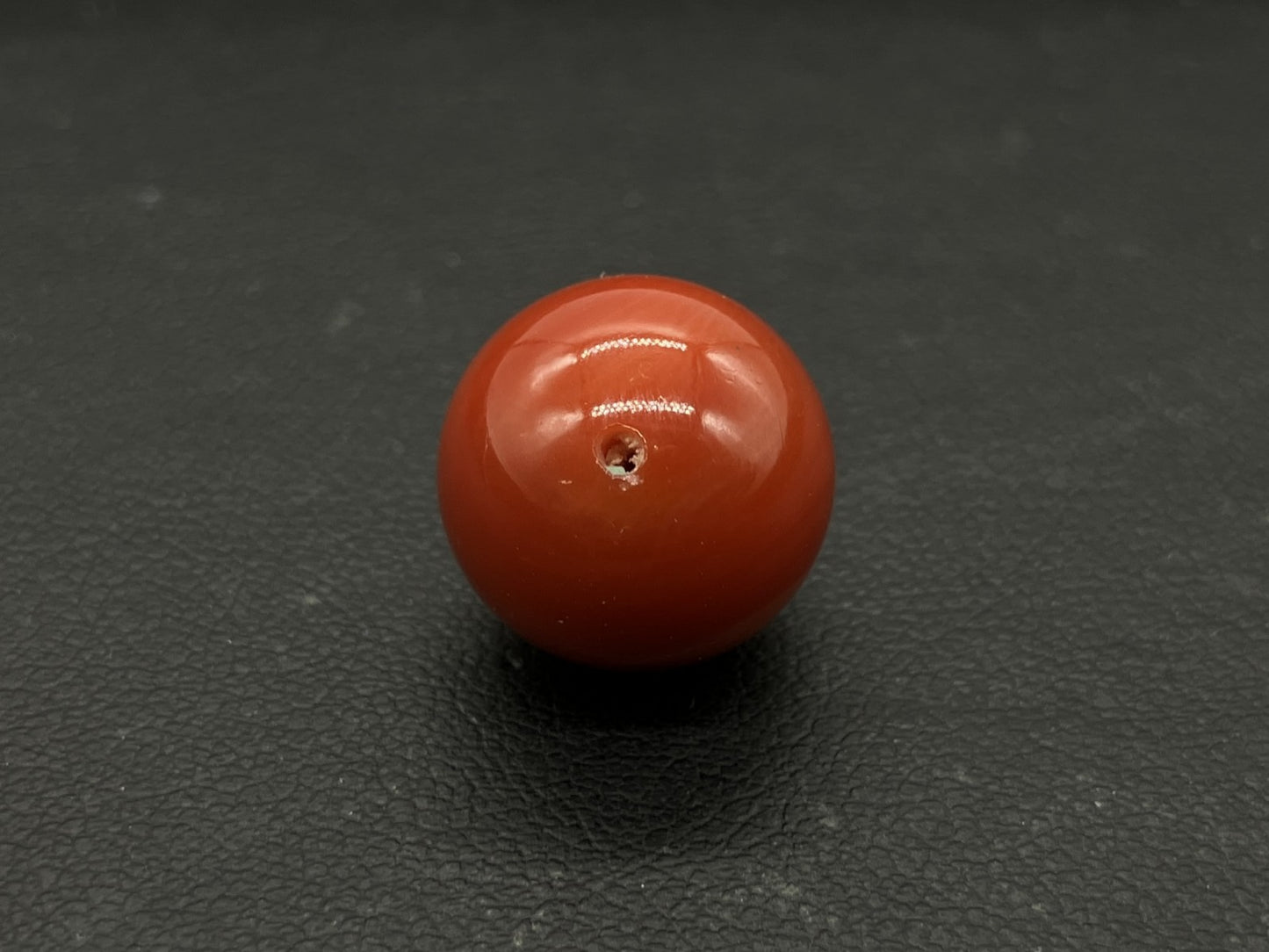宝石鑑別書付き   天然　赤珊瑚　（ 珊瑚　サンゴ　さんご ）  14.0㎜ 19.62ct    5558S