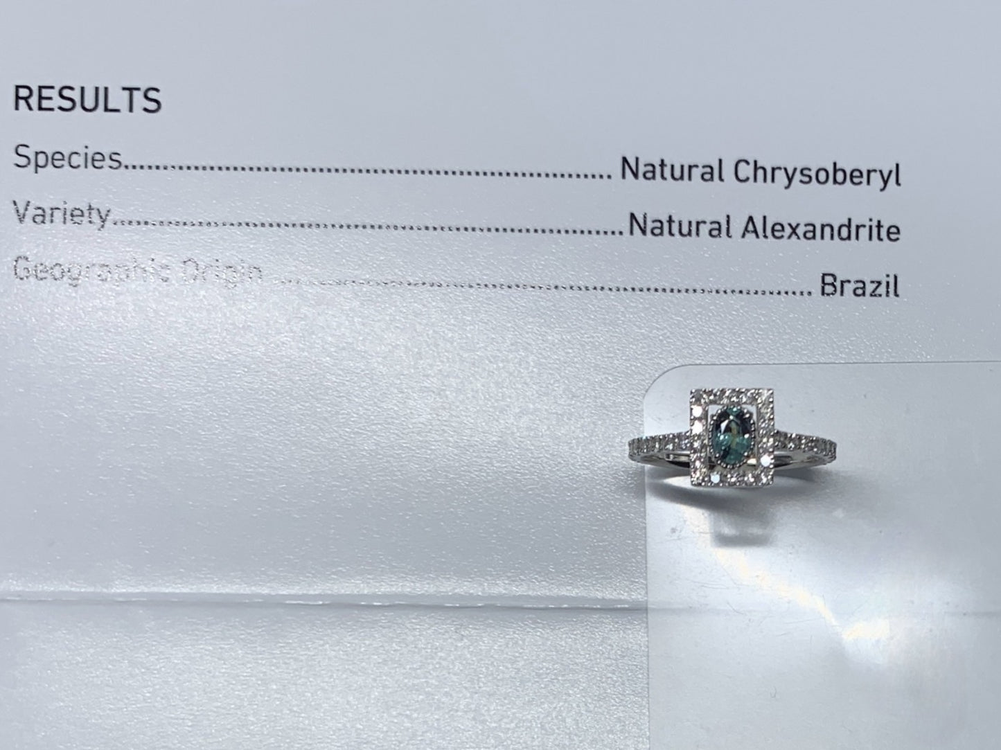 アレキサンドライト 0.23ct ブラジル産 Brazil GIA鑑別書 D0.45ct PT900 2.81g 指輪 (JP10号) サイズ直し承ります。 6821Y