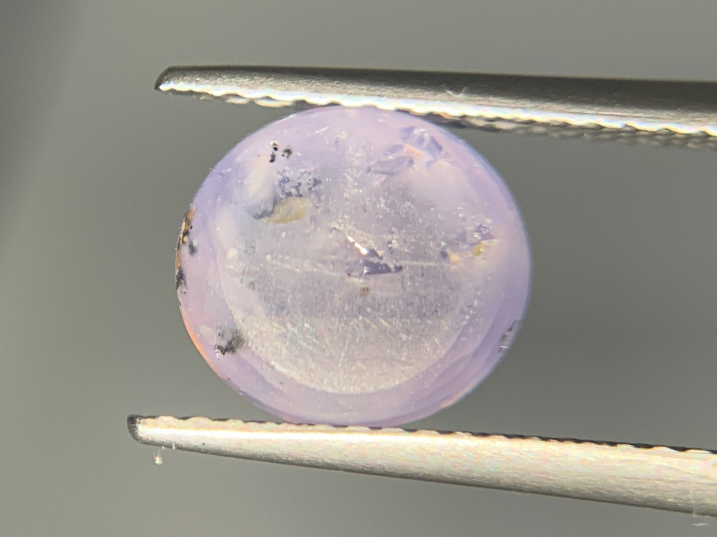 スターサファイア 3.930ct  宝石ソーティング付き  8.6㎜×8.0㎜×5.0㎜  ルース（ 裸石 ） 1898Y