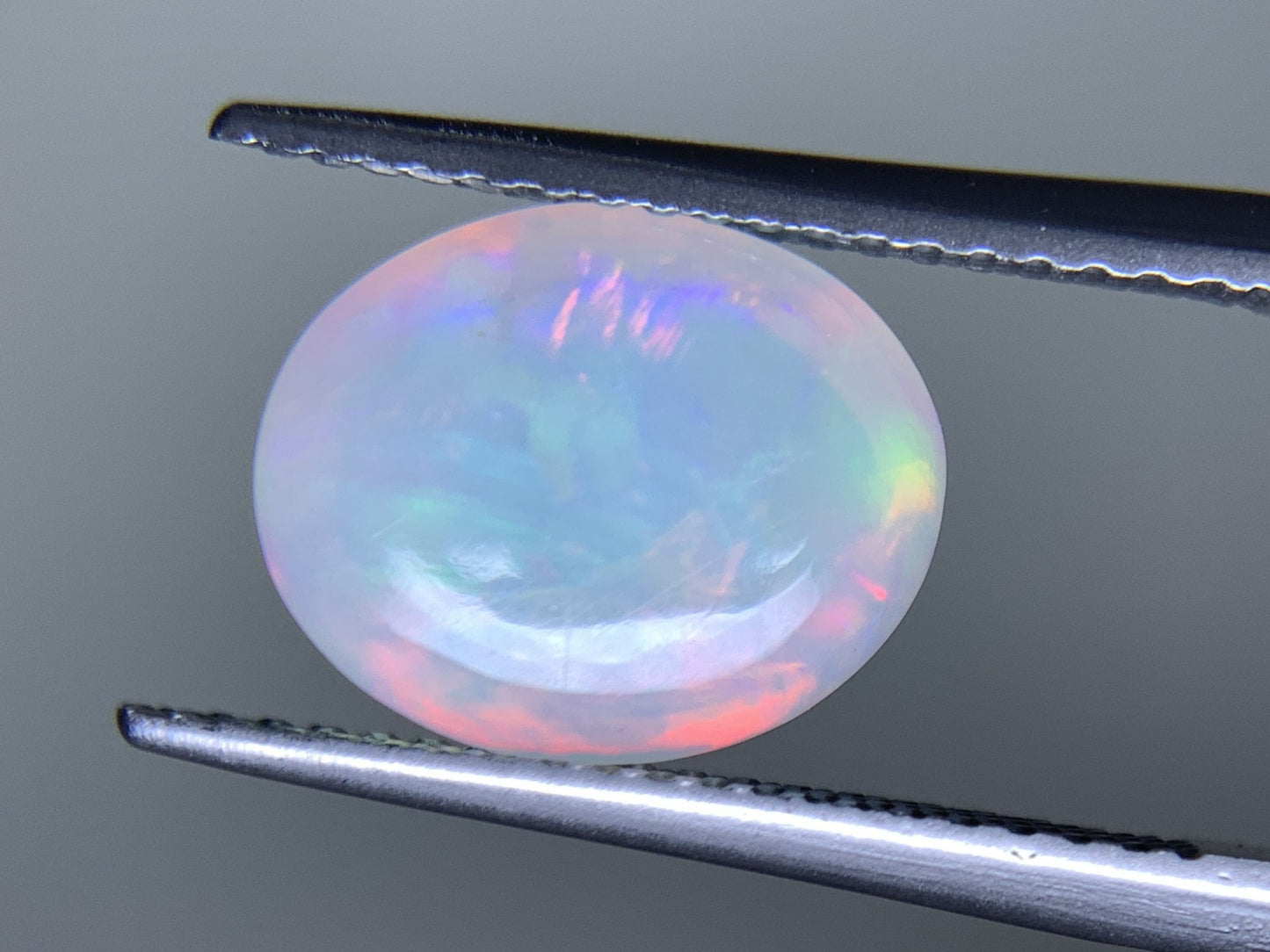 オパール 天然 3.229ct 宝石ソーティング付き 10.9㎜×8.9㎜×6.6㎜ ラッピング無料 ルース（ 裸石 ） 5153Y