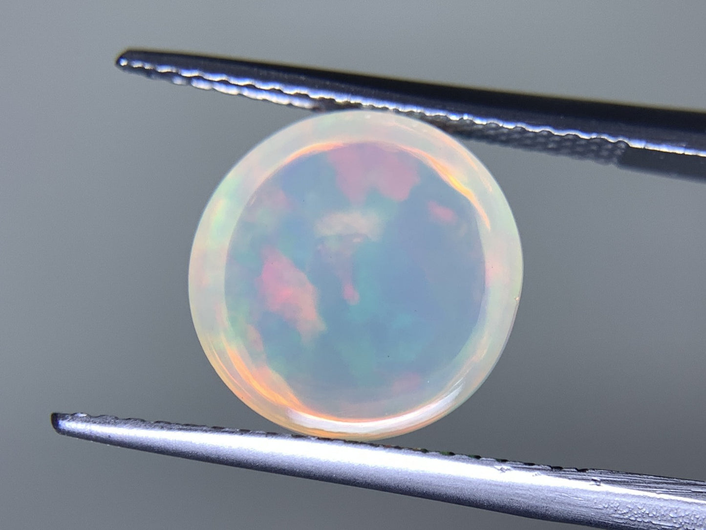 オパール 天然 2.972ct 宝石ソーティング付き 10.9㎜×10.9㎜×5.4㎜ ラッピング無料 ルース（ 裸石 ） 5146Y