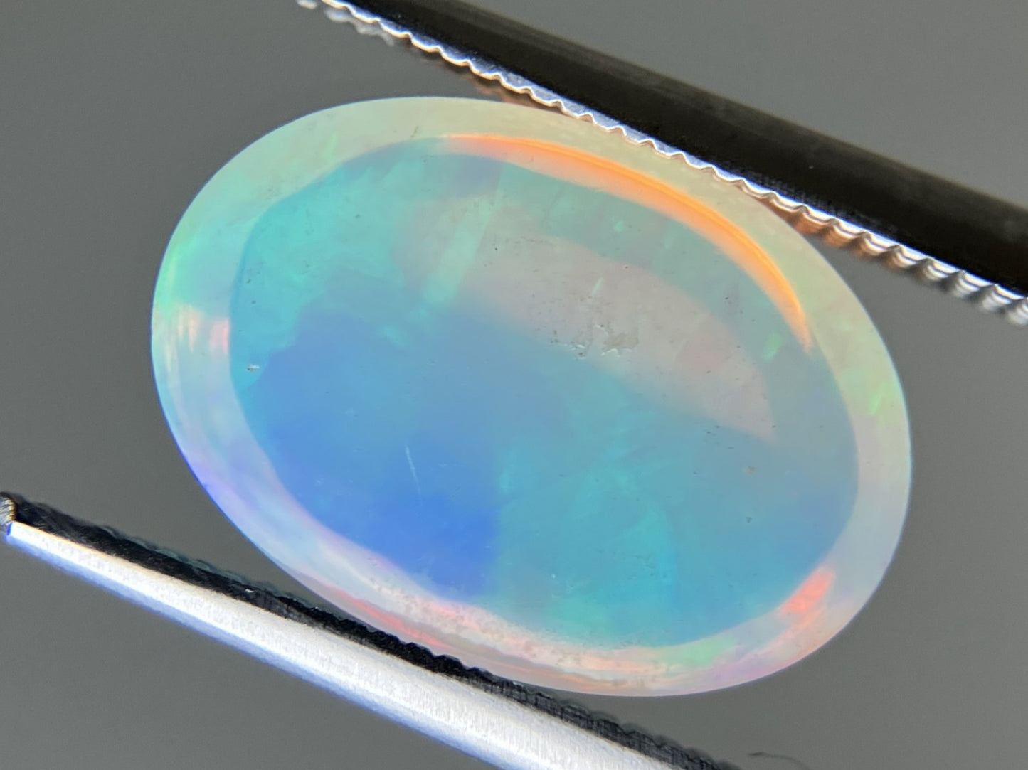 オパール 3.689ct 宝石ソーティング付き 13.8㎜×9.8㎜×5.3㎜ ルース（ 裸石 ） 4328YY