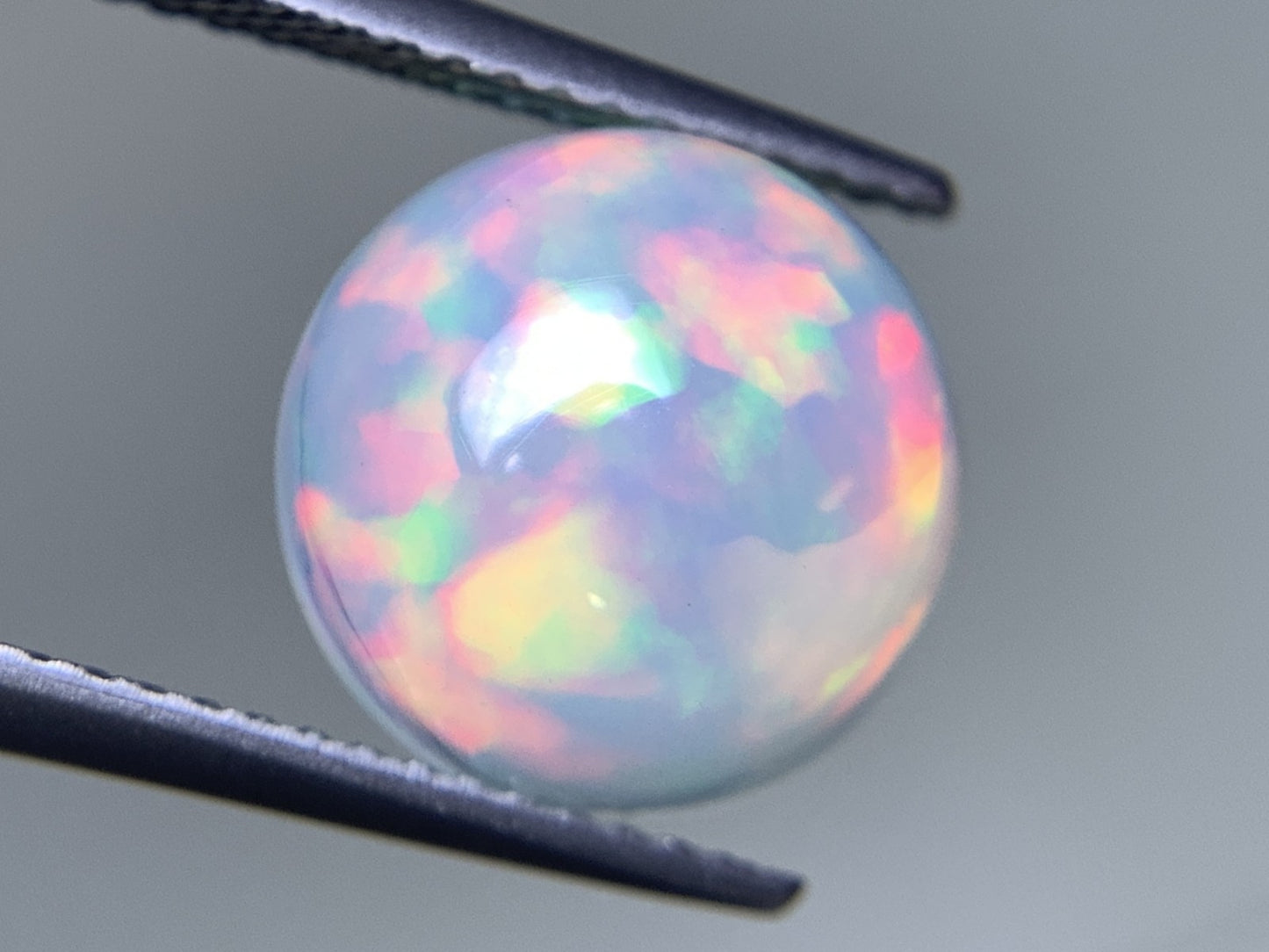 オパール 天然 2.972ct 宝石ソーティング付き 10.9㎜×10.9㎜×5.4㎜ ラッピング無料 ルース（ 裸石 ） 5146Y