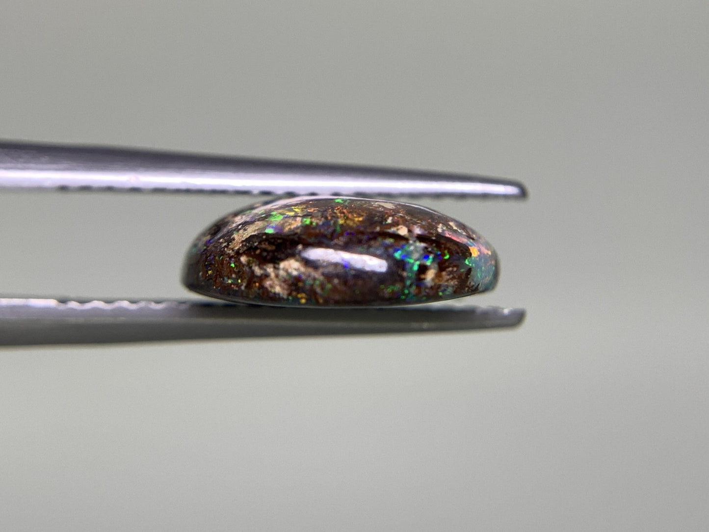 ボルダーオパール 4.596ct 宝石ソーティング付き  16.2㎜×11.2㎜×4.0㎜  ルース（ 裸石 ） 2523Y
