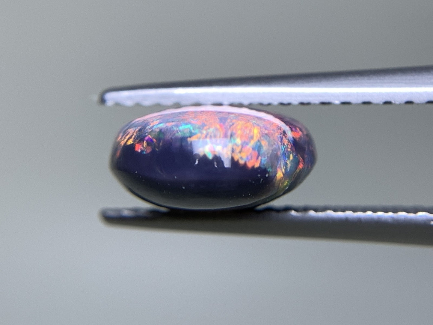 ブラックオパール 天然 2.790ct 宝石ソーティング付き 11.3㎜×8.7㎜×4.5㎜ ルース（ 裸石 ） 6822Y