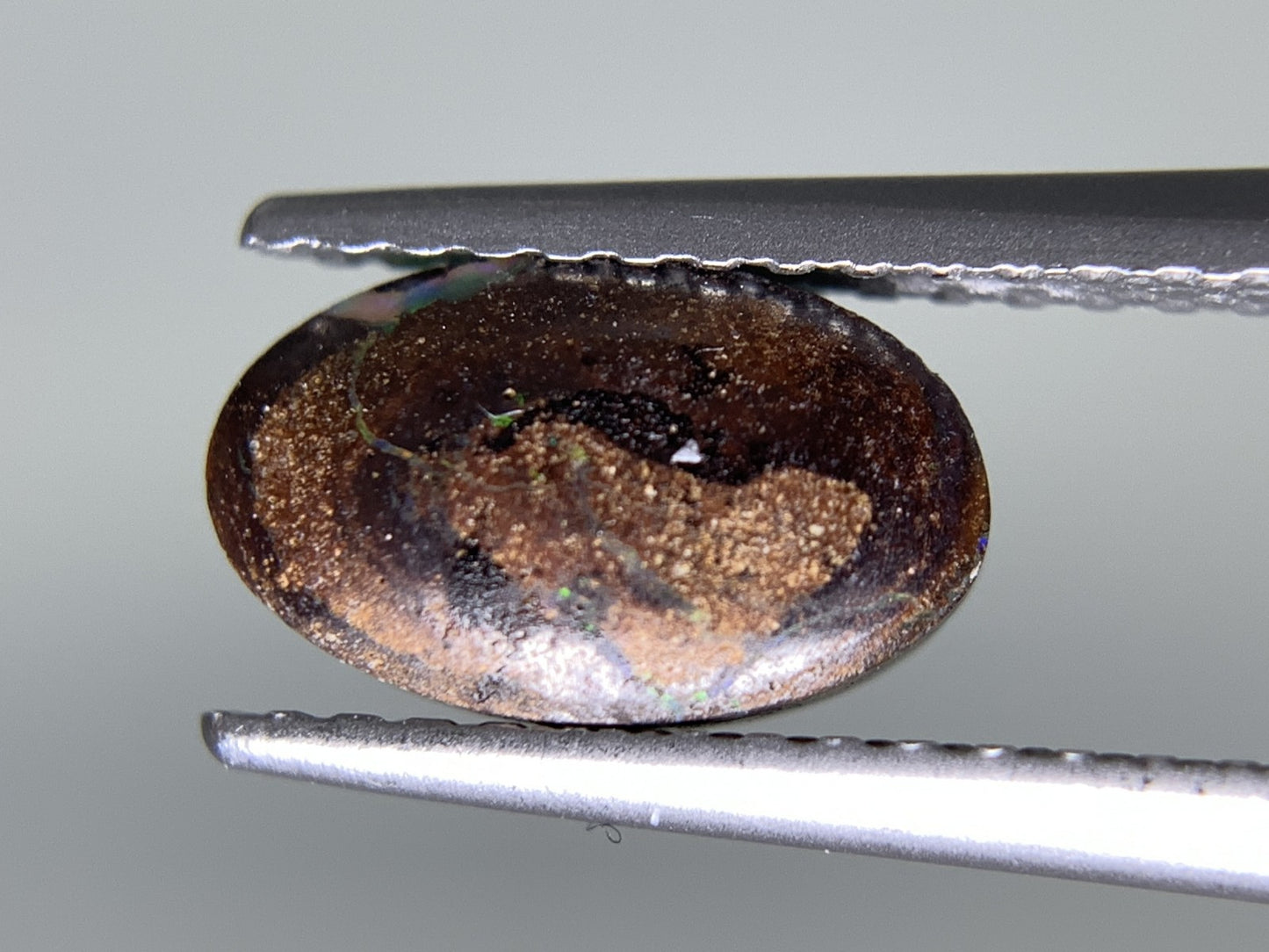 ボルダーオパール  天然  1.160ct  宝石ソーティング付き  9.0㎜×5.4㎜×2.7㎜  ラッピング無料  ルース（ 裸石 ）  5000Y