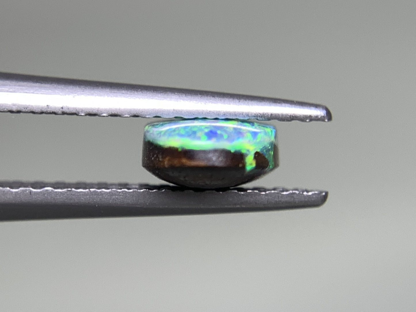 ボルダーオパール  天然  1.160ct  宝石ソーティング付き  9.0㎜×5.4㎜×2.7㎜  ラッピング無料  ルース（ 裸石 ）  5000Y