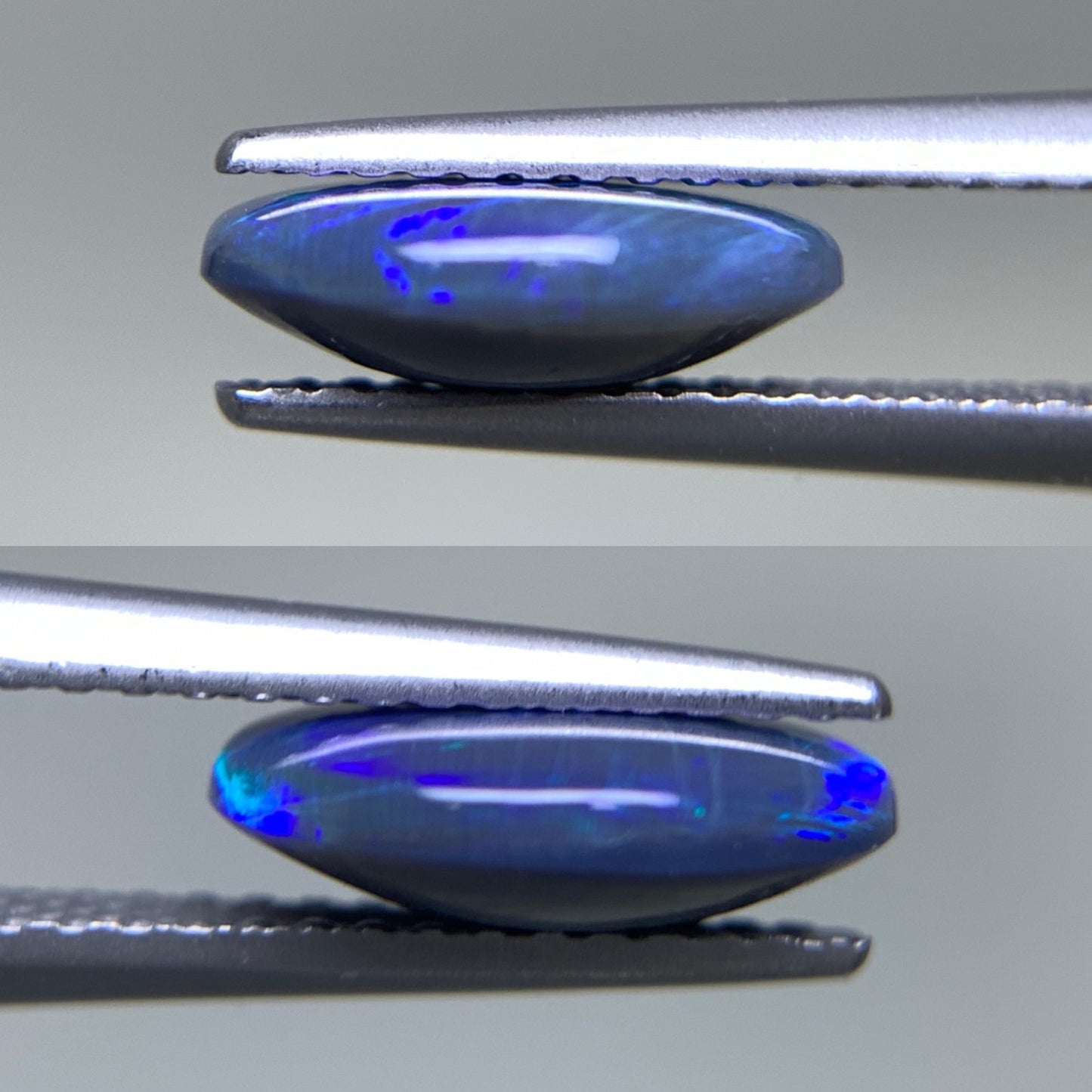 ブラックオパール 天然  1.491ct  中央宝石ソーティング付き  10.1㎜×8.1㎜×3.2㎜  ルース（ 裸石 ） 5716Y
