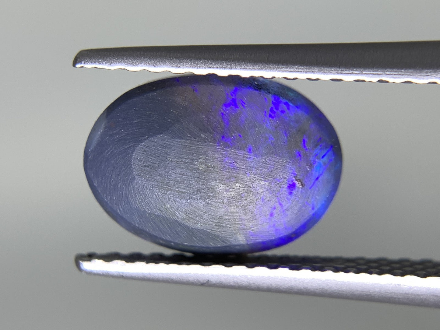 ブラックオパール  天然  1.766ct  宝石ソーティング付き  10.1㎜×7.1㎜×4.1㎜  ラッピング無料  ルース（ 裸石 ）  5004Y