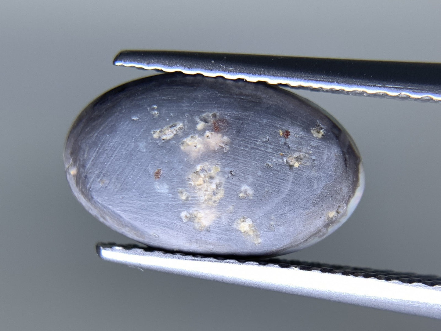 ブラックオパール 天然  1.458ct  中央宝石ソーティング付き  12.4㎜×7.6㎜×2.4㎜  ルース（ 裸石 ） 5802Y