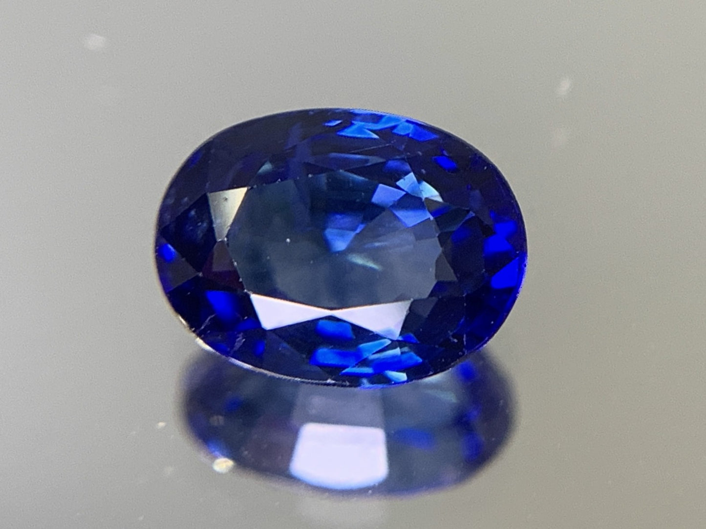 サファイア 1.398ct  宝石ソーティング付き  7.1㎜×5.5㎜×3.6㎜  ルース（ 裸石 ） 1591Y