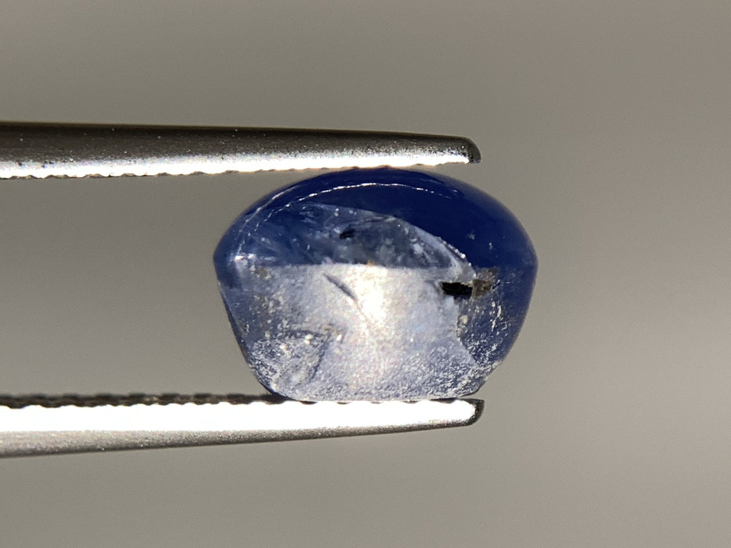 スターサファイア 天然 3.623ct 宝石ソーティング付き 8.3㎜×6.5㎜×5.8㎜ ルース（ 裸石 ） 6841Y
