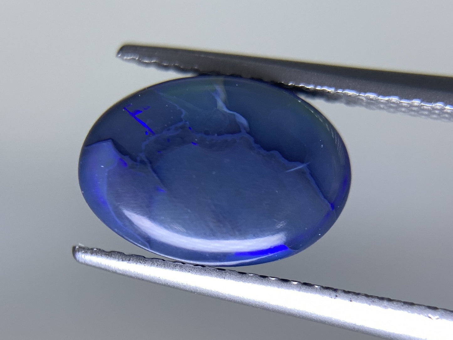 ブラックオパール 天然  2.172ct  中央宝石ソーティング付き  10.9㎜×7.6㎜×3.7㎜  ルース（ 裸石 ） 5759Y