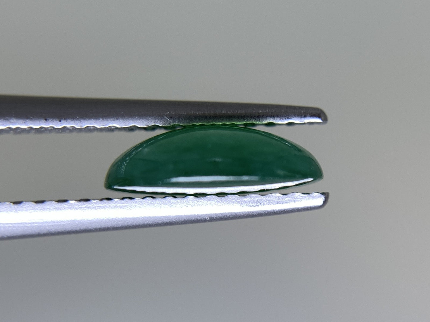 ヒスイ 翡翠  天然  1.637ct  宝石ソーティング付き  9.0㎜×7.1㎜×2.8㎜   ルース（ 裸石 ） 4841Y