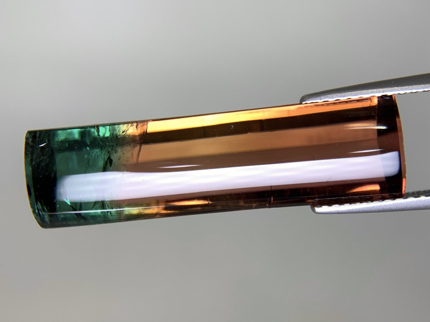 パーティカラードトルマリン 天然 18.298ct 中央宝石ソーティング付き 28.72㎜×8.19㎜×7.12㎜ ルース（ 裸石 ） 6835Y