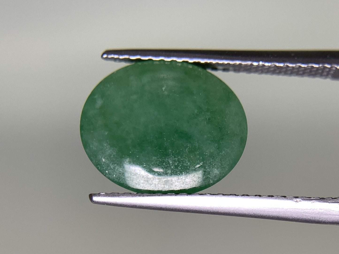 ヒスイ 翡翠 天然 6.056ct 宝石ソーティング付き 11.9㎜×10.0㎜×5.7㎜ ルース（ 裸石 ） 4847Y