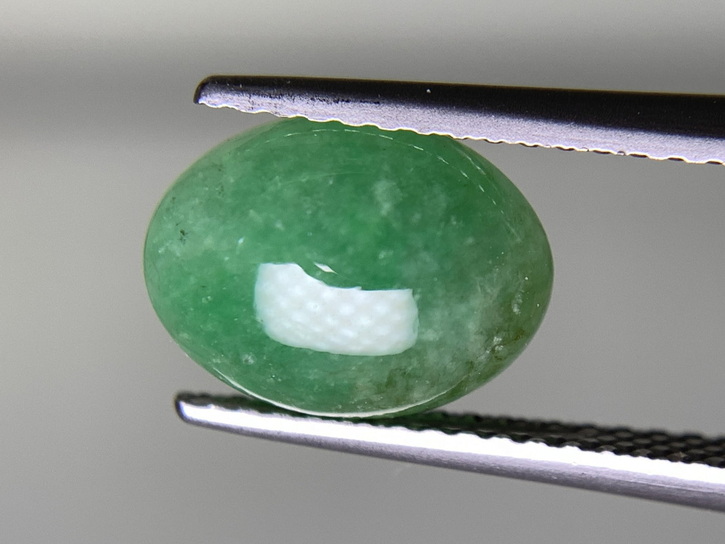 ヒスイ 翡翠 天然 2.919ct 宝石ソーティング付き 10.2㎜×7.6㎜×4.4㎜ ルース（ 裸石 ） 4824Y