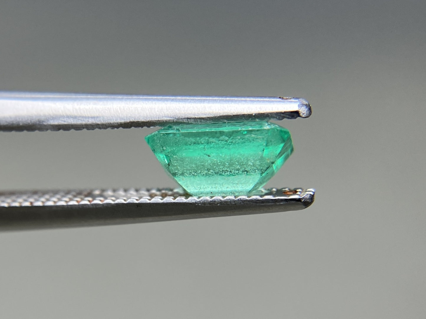 エメラルド 天然 0.770ct 宝石ソーティング付き 6.8㎜×4.9㎜×3.1㎜ ルース（ 裸石 ） 7379YY