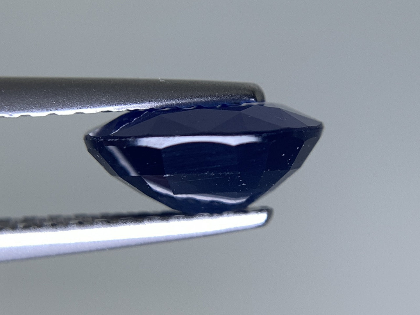 サファイア 天然  1.561ct  中央宝石ソーティング付き  8.11㎜×5.99㎜×3.71㎜  ルース（ 裸石 ） 5764Y