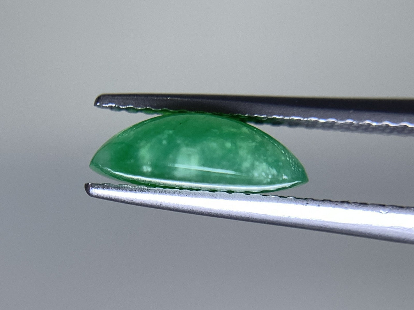 ヒスイ 翡翠  天然  2.536ct  宝石ソーティング付き  10.7㎜×7.6㎜×3.7㎜   ルース（ 裸石 ） 4838Y