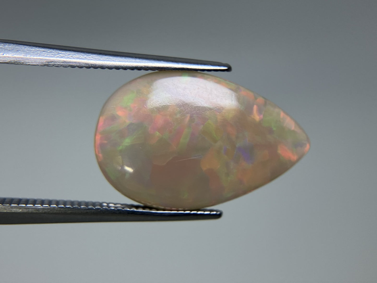 ハニカムオパール 宝石ソーティング付き  5.990ct　 縦19.1㎜×横12.2㎜×高さ5.5㎜　 ルース（ 裸石 ）　 2910YY