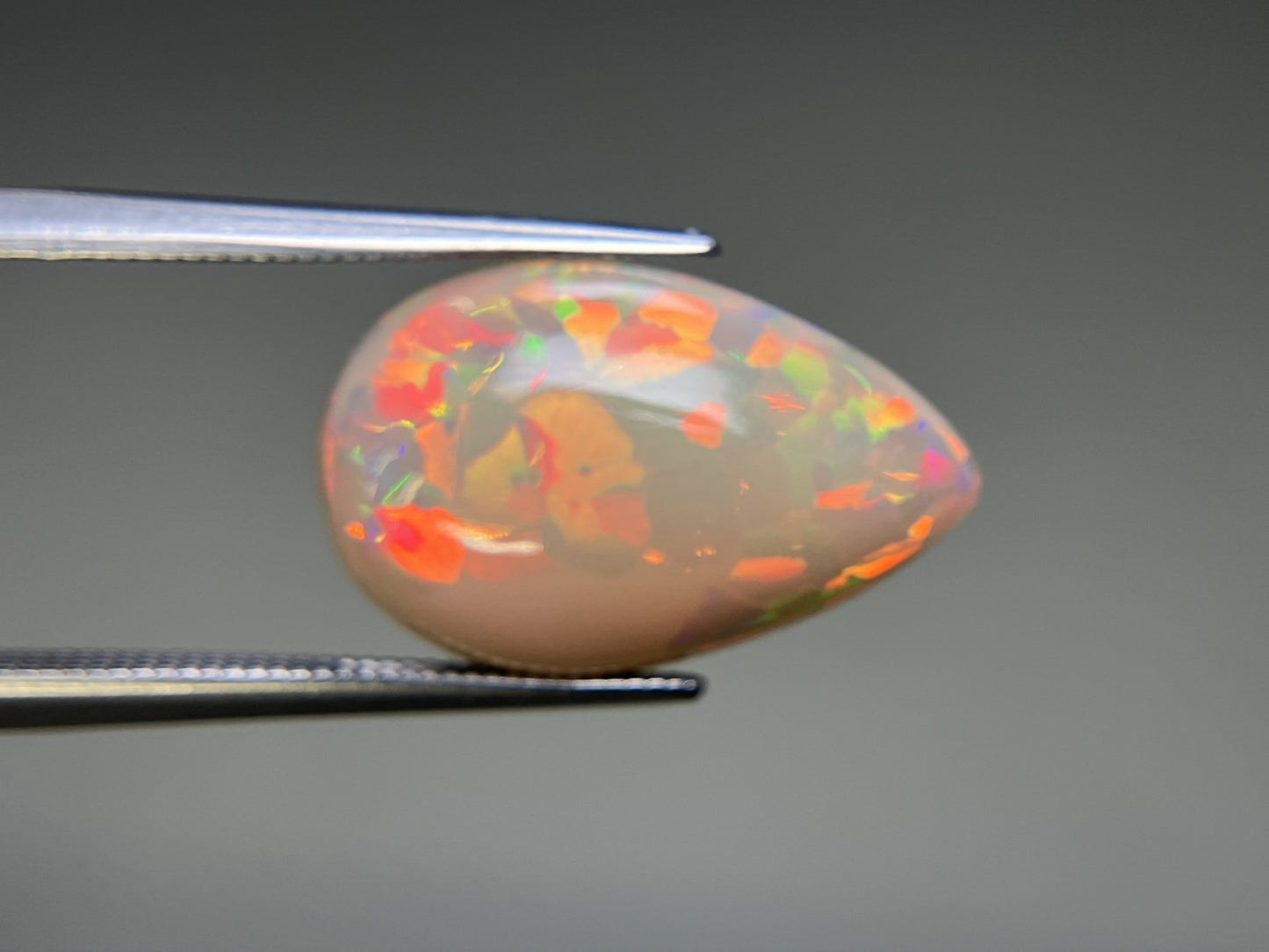 ハニカムオパール 宝石ソーティング付き  5.990ct　 縦19.1㎜×横12.2㎜×高さ5.5㎜　 ルース（ 裸石 ）　 2910YY