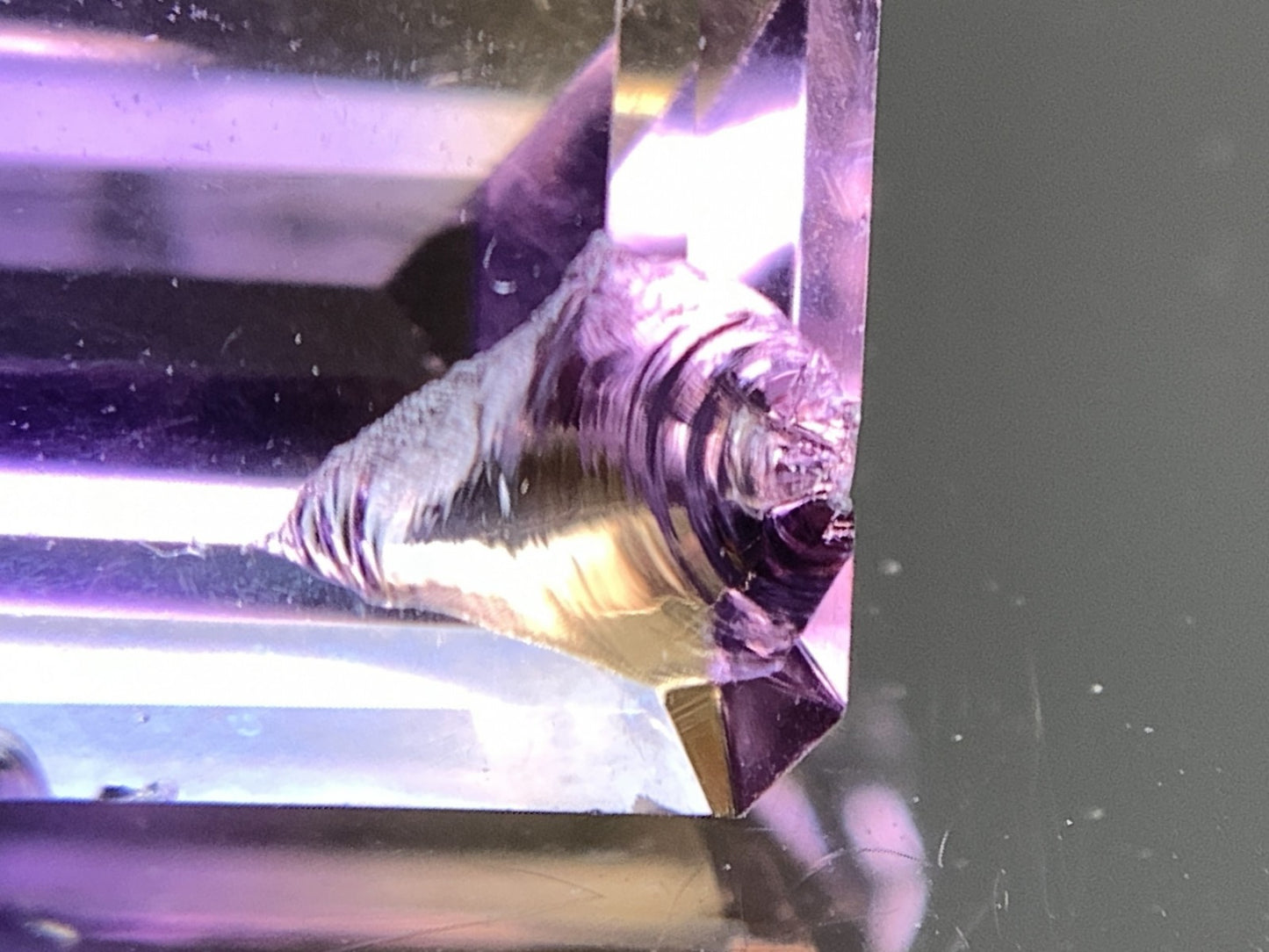 アメトリン 天然 6.792ct 宝石ソーティング付き 13.8㎜×10.0㎜×6.8㎜ ルース（ 裸石 ） 8036Y