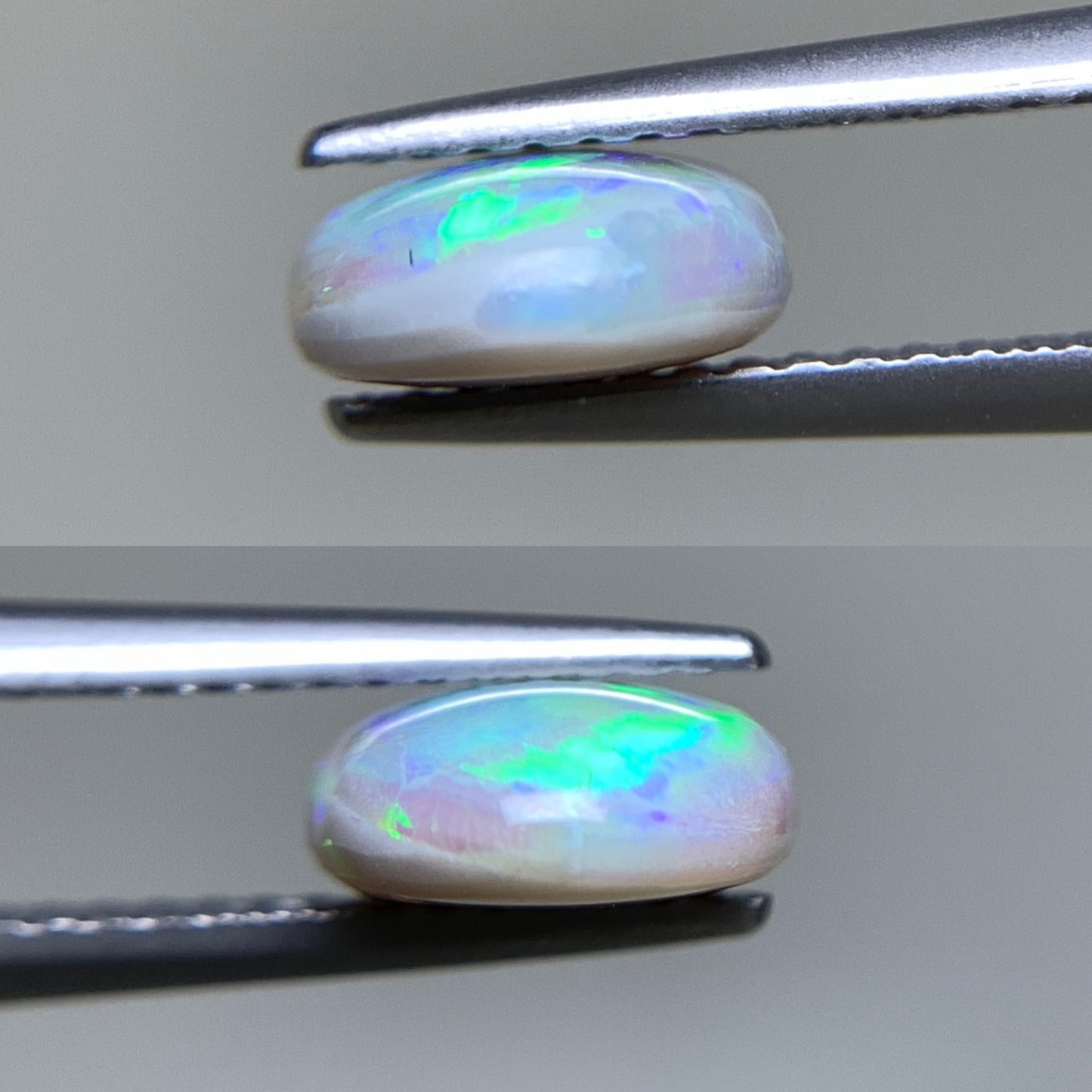 ブラックオパール 天然 1.758ct 宝石ソーティング付き カン有り 10.6㎜×7.7㎜×3.4㎜ ルース（ 裸石 ） 6874Y