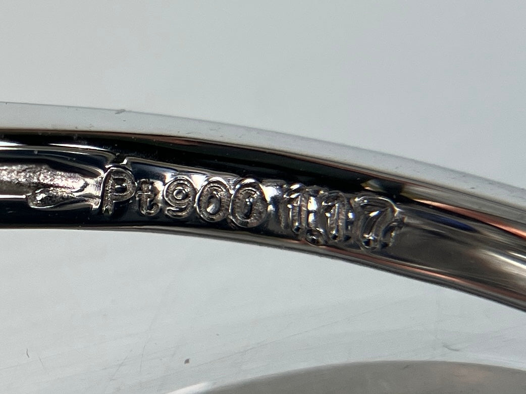 サファイア 1.17ct ロイヤルブルー royal blue AIGS鑑別書 D0.75ct PT900 5.6g 指輪 （JP14号） サイズ直し無料 7898K