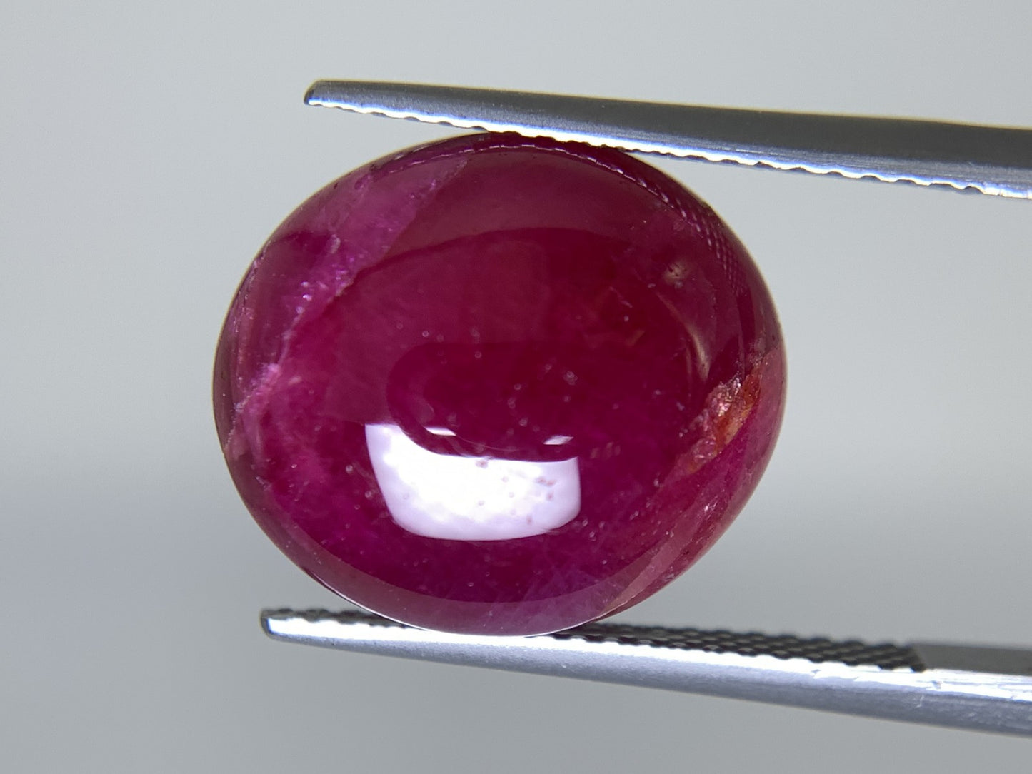 ルビー 天然 12.003ct 宝石ソーティング付き 14.5㎜×12.8㎜×6.5㎜ ルース（ 裸石 ） 6877Y