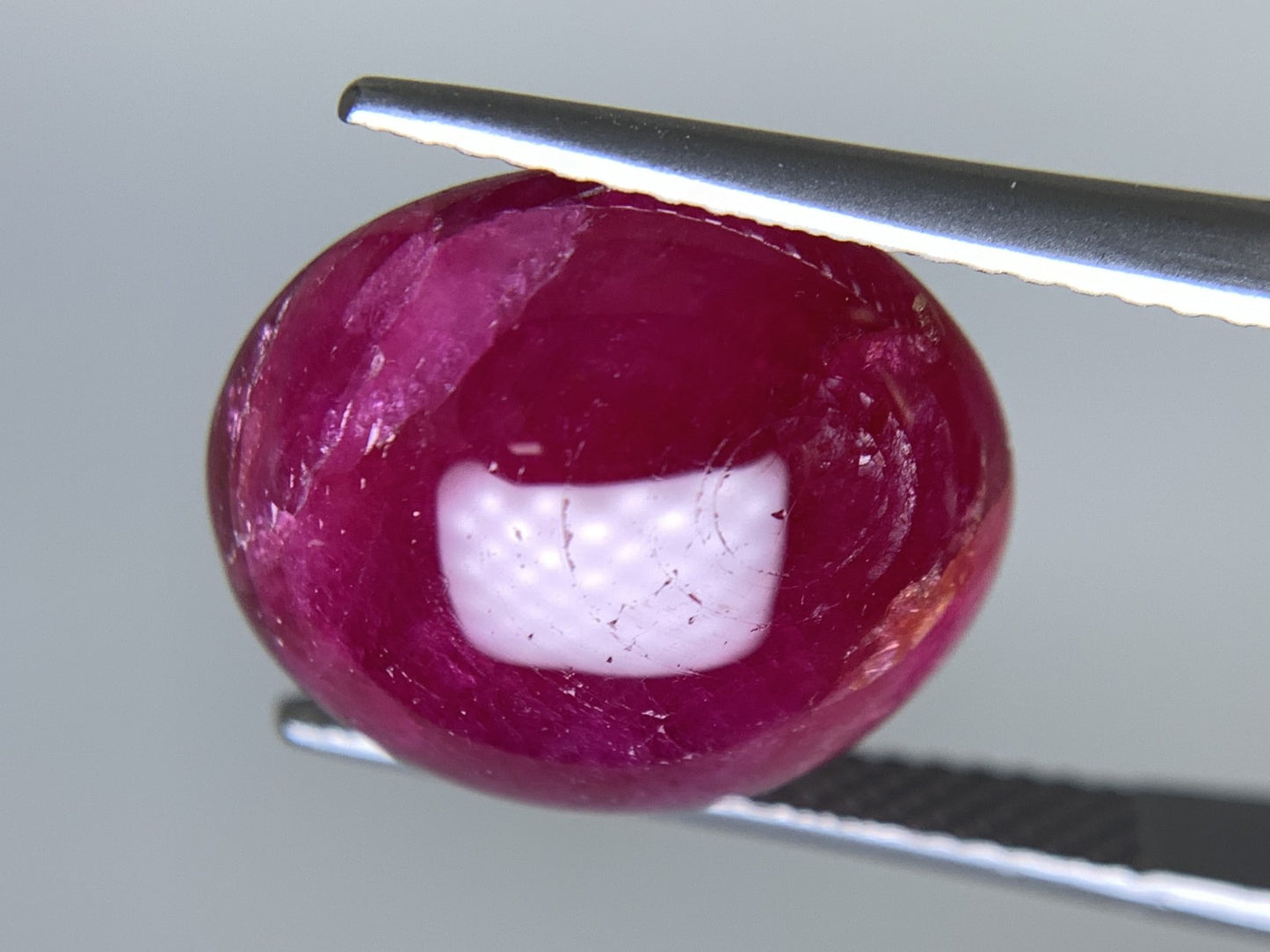 ルビー 天然 12.003ct 宝石ソーティング付き 14.5㎜×12.8㎜×6.5㎜ ルース（ 裸石 ） 6877Y