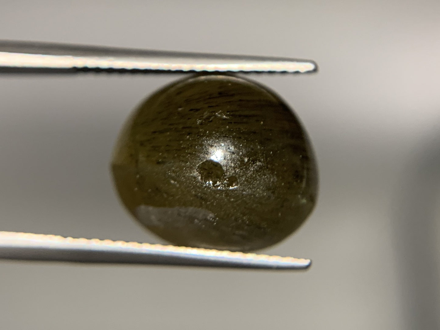 アパタイトキャッツアイ 22.820ct 宝石ソーティング付き  14.6㎜×14.4㎜×12.5㎜  ルース（ 裸石 ） 2838Y