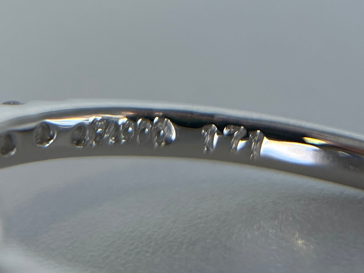 サファイア 1.71ct ロイヤルブルー royal blue AIGS鑑別書 D0.72ct PT900 5.3g 指輪 （JP13号） サイズ直し無料 728K