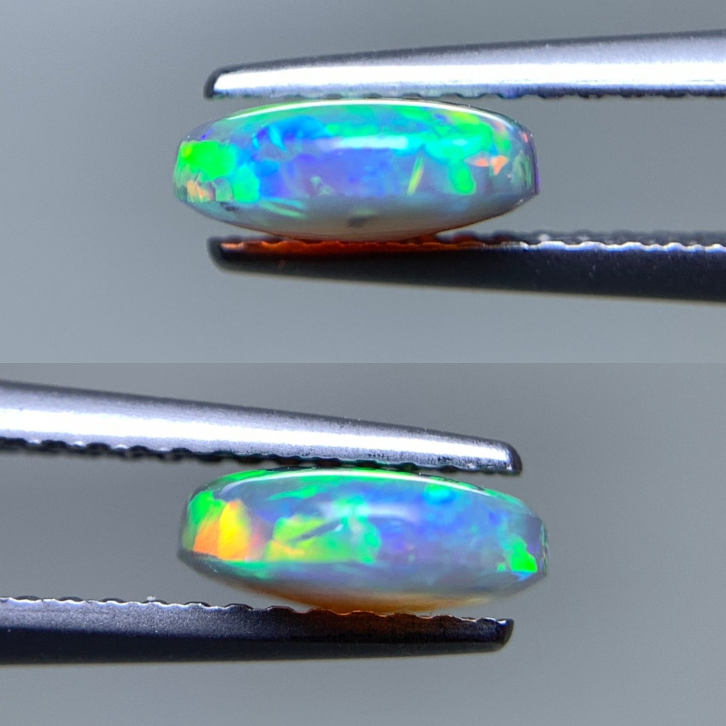 ブラックオパール 天然  1.300ct  宝石ソーティング付き  8.8㎜×7.7㎜×3.0㎜ ルース（ 裸石 ）  5995Y