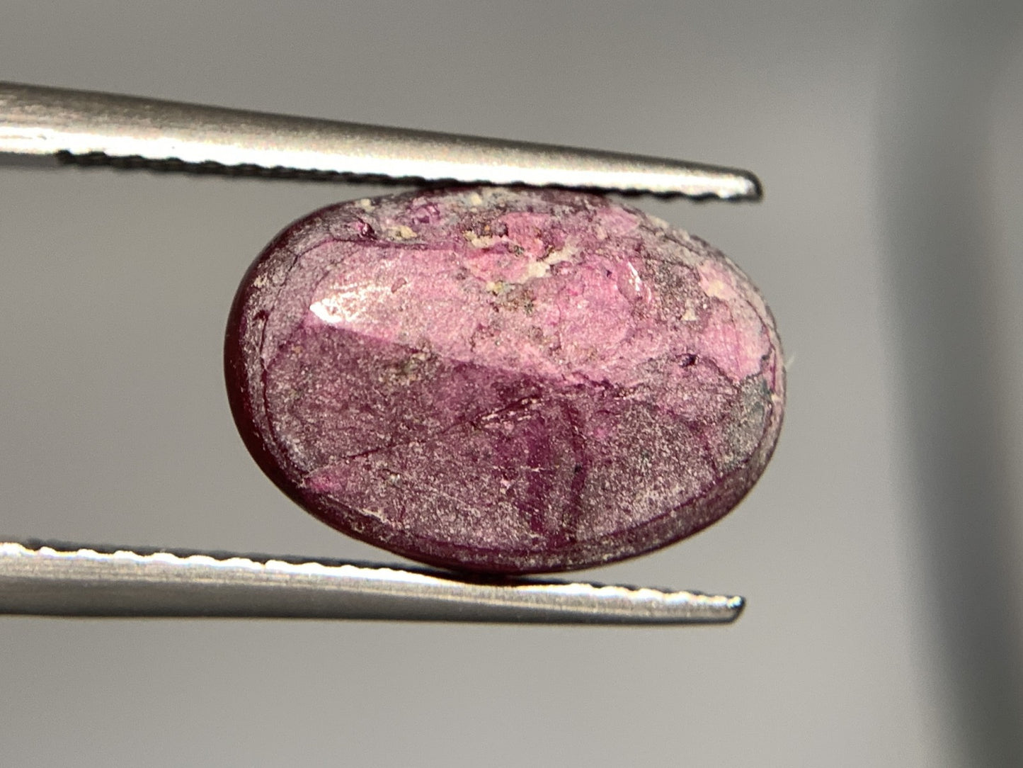 スタールビー 天然  7.650ct  宝石ソーティング付き  13.4㎜×9.5㎜×5.5㎜ ルース（ 裸石 ）  5994Y