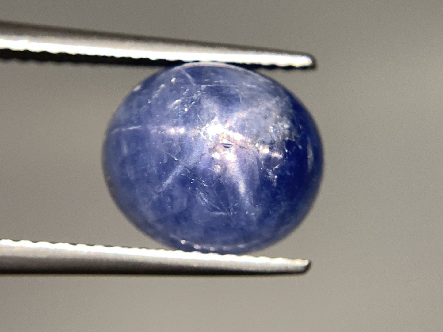 スターサファイア 10.059ct 宝石ソーティング付き  10.9㎜×9.6㎜×7.9㎜  ルース（ 裸石 ） 2515Y
