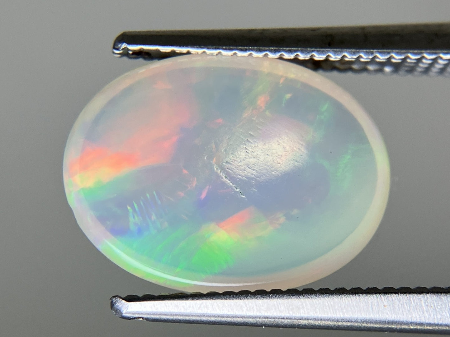 オパール 2.006ct 宝石ソーティング付き 12.4㎜×9.4㎜×3.9㎜ ルース（ 裸石 ） 4594YY