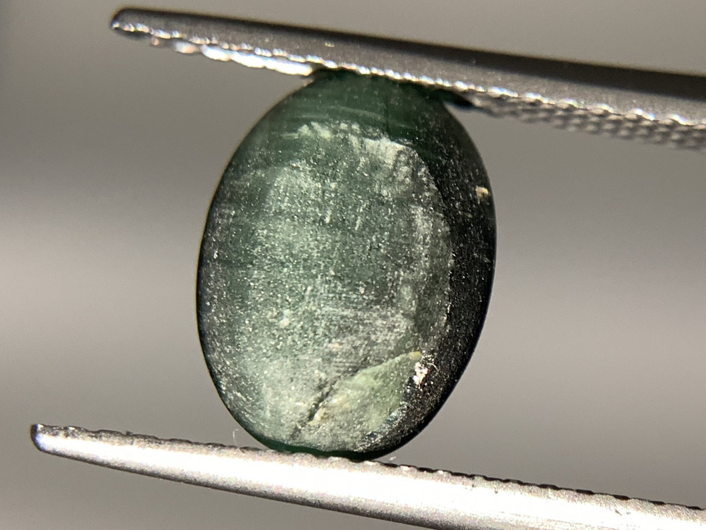 トルマリンキャッツアイ 天然  3.402ct   宝石ソーティング付き  9.9㎜×7.3㎜×5.9㎜   ルース（ 裸石 ） 5909Y
