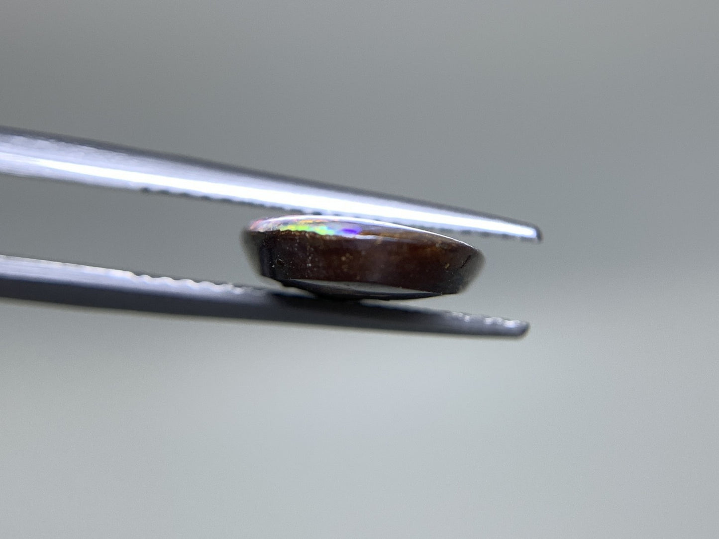 ボルダーオパール  天然  5.953ct  宝石ソーティング付き  18.7㎜×10.6㎜×3.4㎜  ルース（ 裸石 ）  5060Y