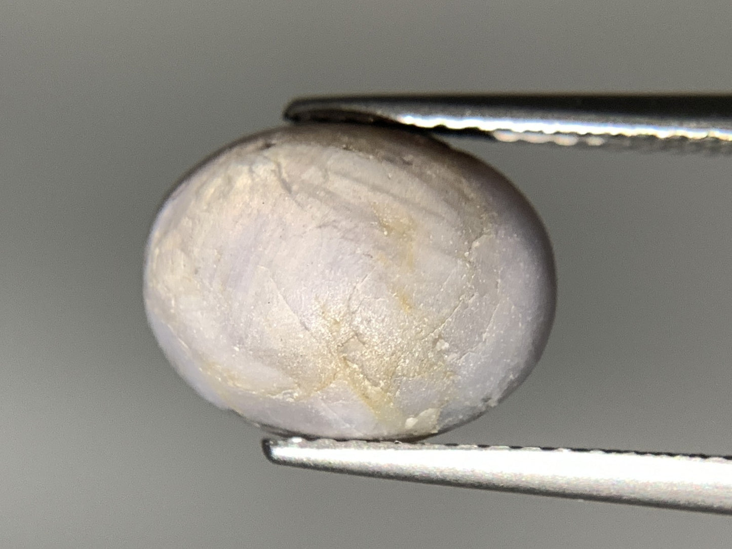 スターサファイア 天然 7.254ct 宝石ソーティング付き 11.6㎜×8.9㎜×6.9㎜ ルース（ 裸石 ） 6880Y