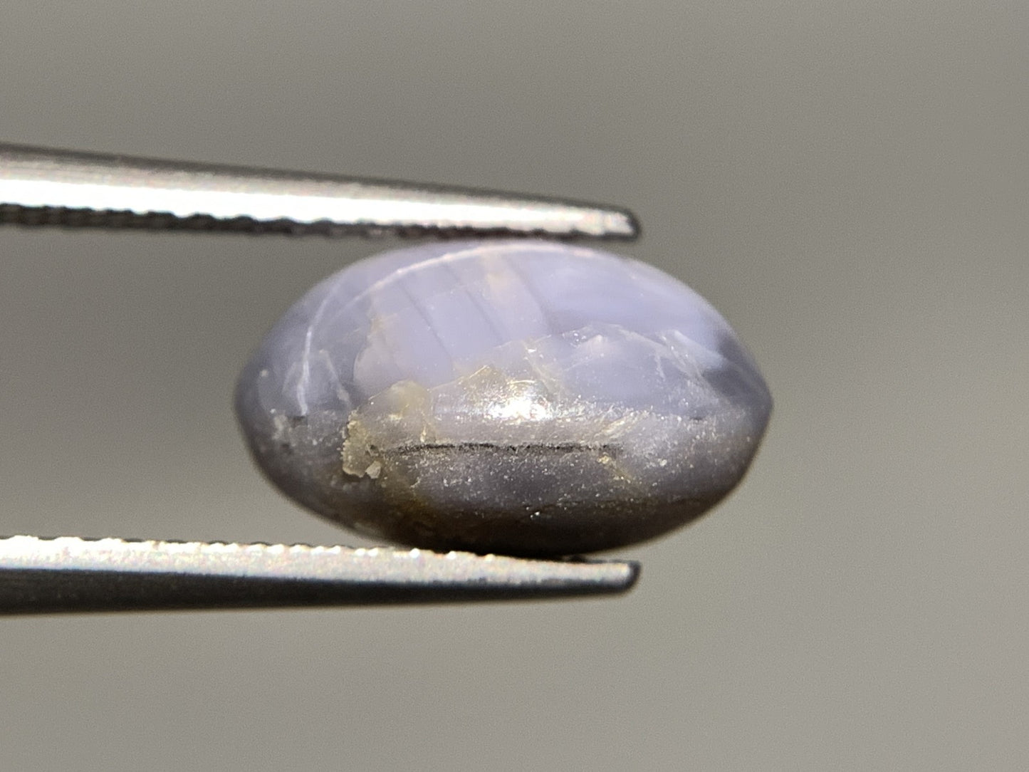 スターサファイア 天然 7.254ct 宝石ソーティング付き 11.6㎜×8.9㎜×6.9㎜ ルース（ 裸石 ） 6880Y