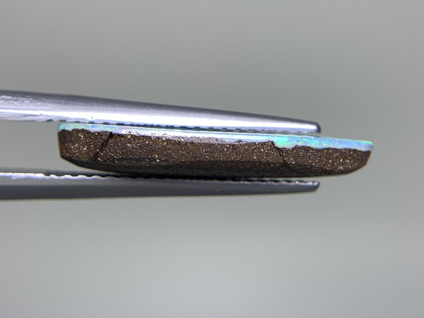 ボルダーオパール 2.936ct 宝石ソーティング付き  19.0㎜×7.0㎜×3.0㎜  ルース（ 裸石 ） 2505Y