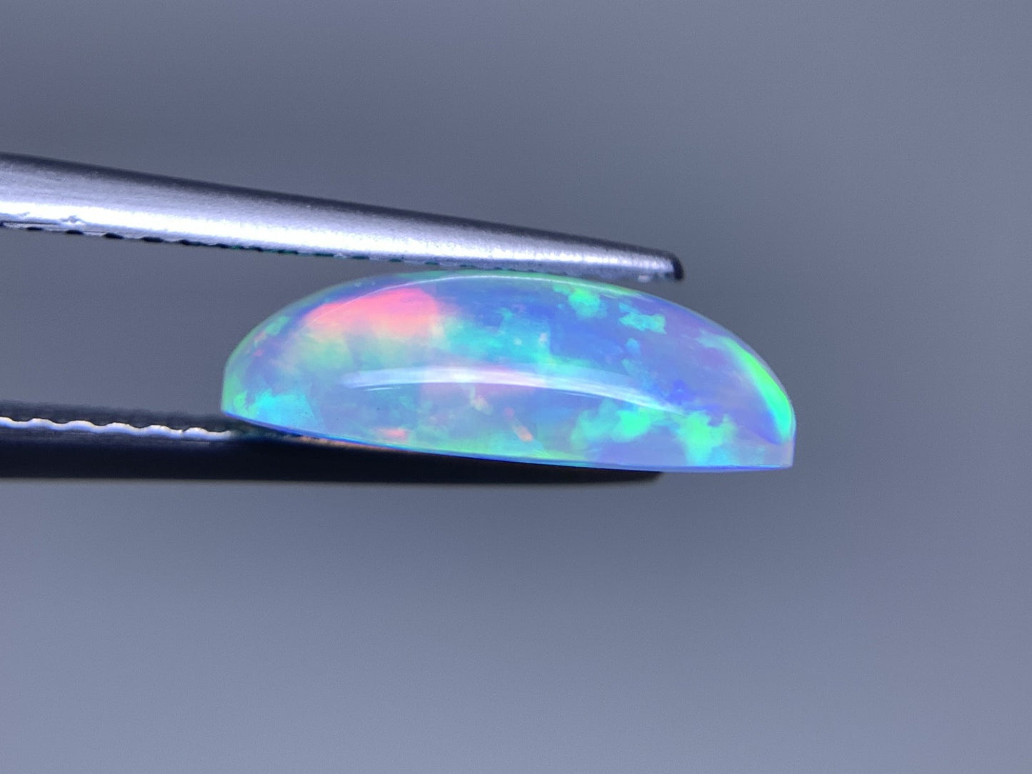 オパール 天然  2.375ct  宝石ソーティング付き  13.2㎜×7.5㎜×4.1㎜ ルース（ 裸石 ）  6171Y