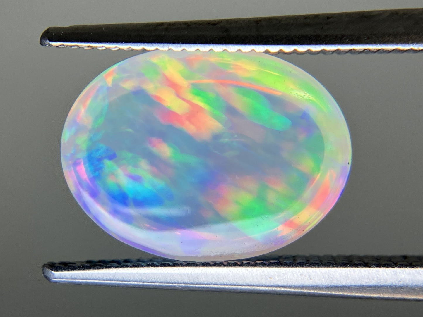 オパール 3.471ct 宝石ソーティング付き 12.7㎜×9.6㎜×5.6㎜ ルース（ 裸石 ） 4564YY