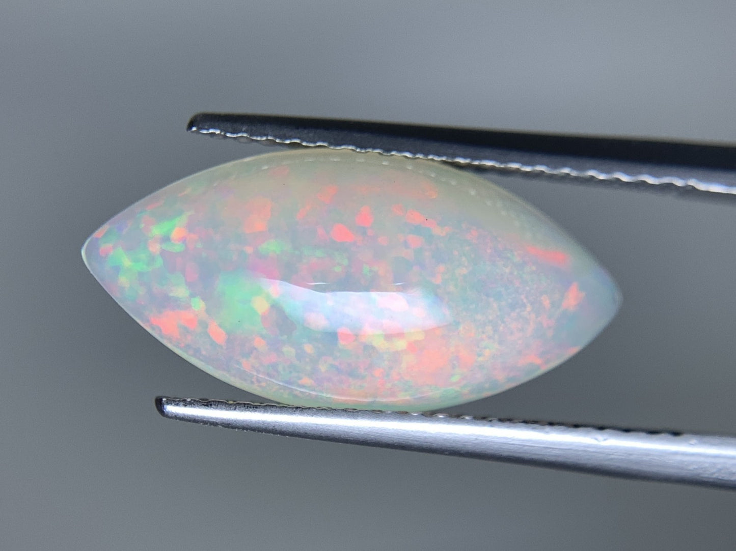 オパール 天然  3.273ct  宝石ソーティング付き  17.7㎜×8.8㎜×5.1㎜ ルース（ 裸石 ）  6174Y